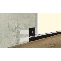 30mm Black Reversible Skirting Board for Developers in the UAE